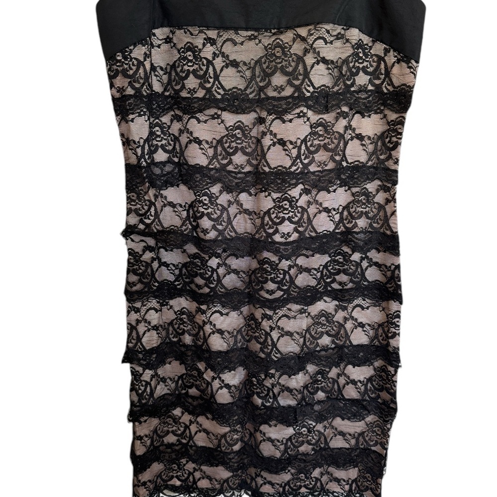 Mango Suit Lace Overlay Dress - Picture 4 of 12